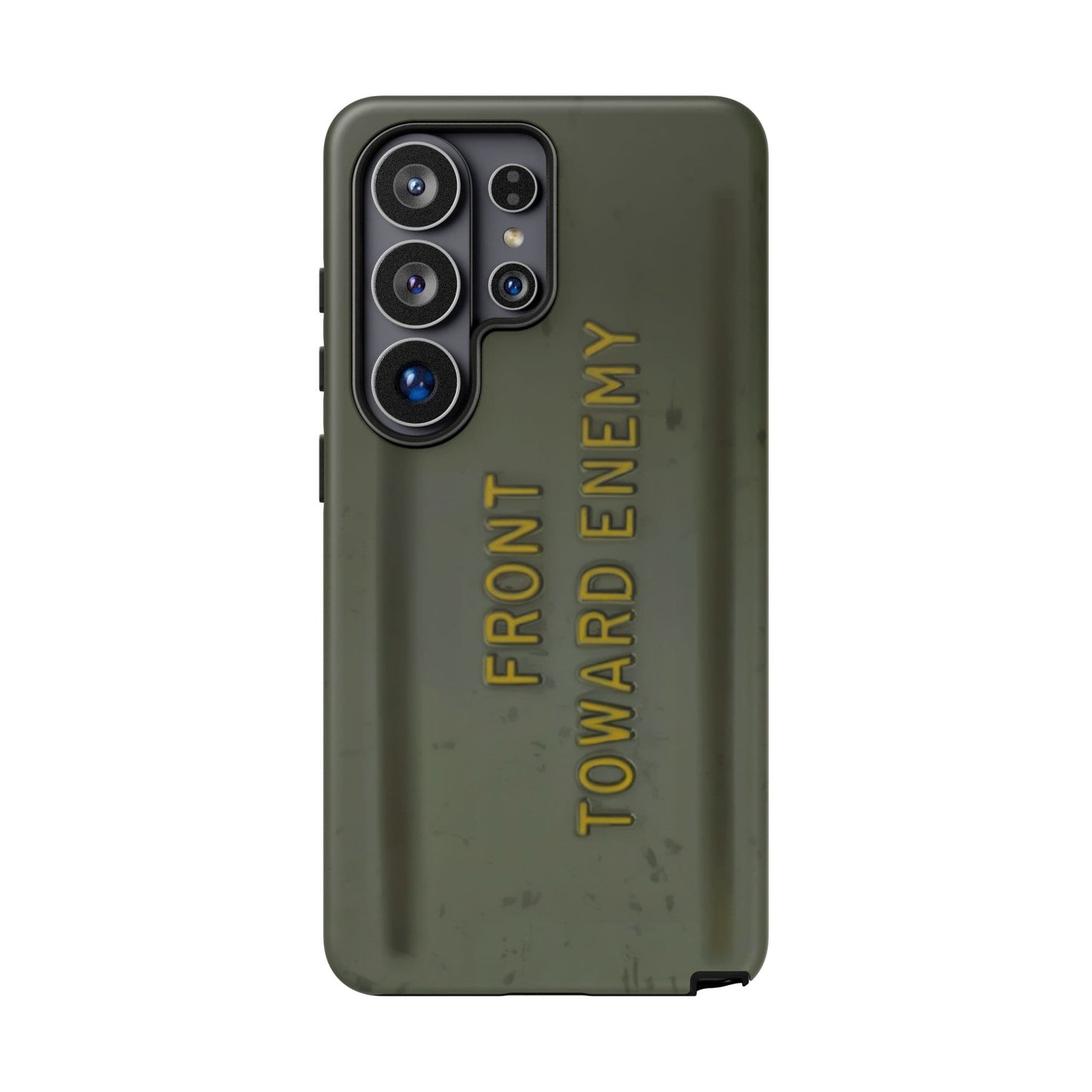 K-Factor Supply Co M18A1 Claymore Gen 3 (ODG/Yellow) Tough Android Case Samsung Galaxy S26 Ultra