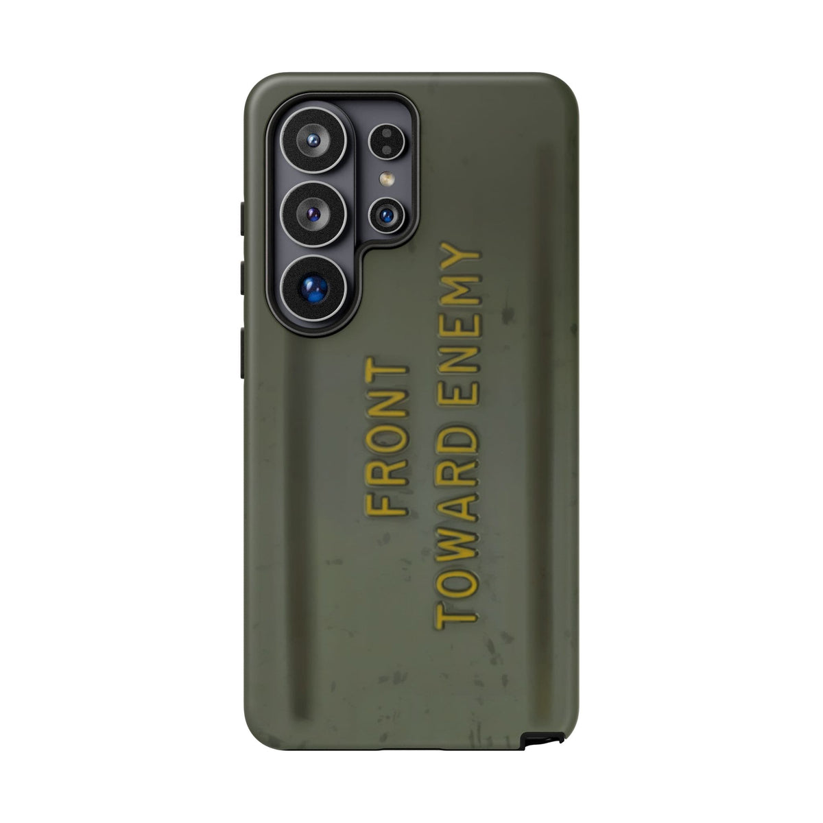 K-Factor Supply Co M18A1 Claymore Gen 3 (ODG/Yellow) Tough Android Case Samsung Galaxy S26 Ultra / Matte