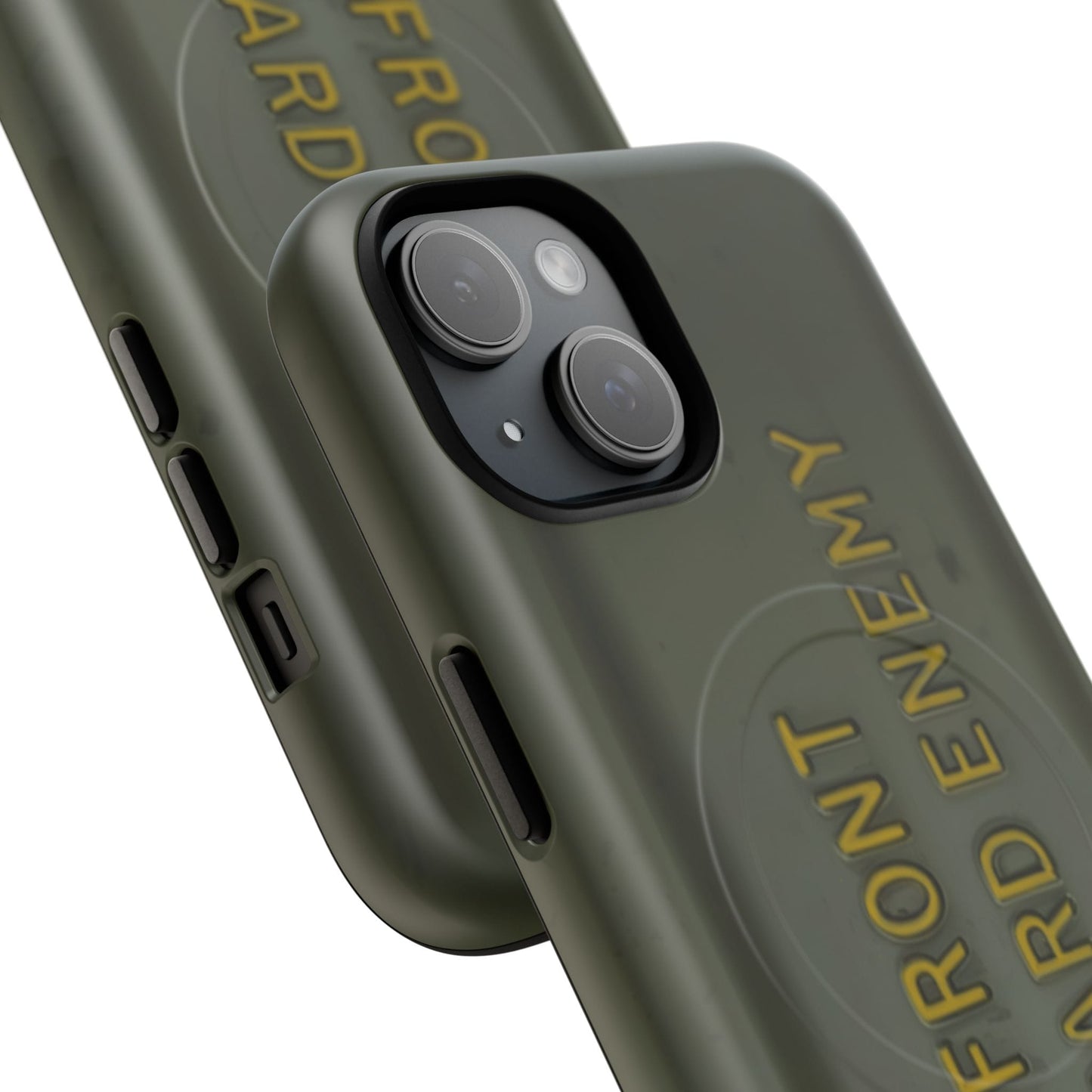 K-Factor Supply Co M18A1 Claymore Gen 3 (ODG/Yellow) Tough Magnetic iPhone Case