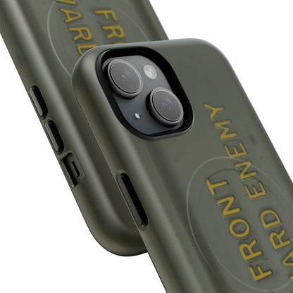 K-Factor Supply Co M18A1 Claymore Gen 3 (ODG/Yellow) Tough Magnetic iPhone Case