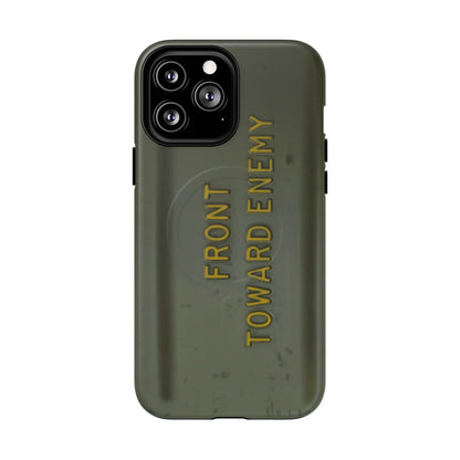 K-Factor Supply Co M18A1 Claymore Gen 3 (ODG/Yellow) Tough Magnetic iPhone Case iPhone 13 Pro Max
