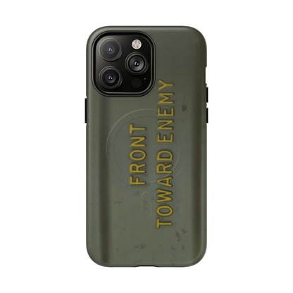 K-Factor Supply Co M18A1 Claymore Gen 3 (ODG/Yellow) Tough Magnetic iPhone Case iPhone 14 Pro Max