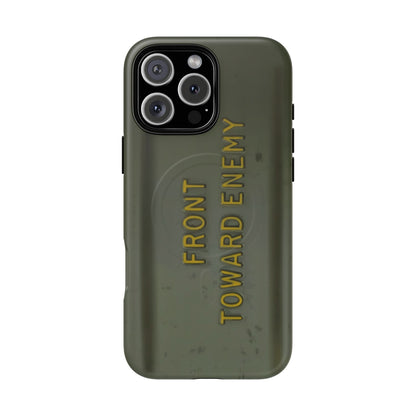 K-Factor Supply Co M18A1 Claymore Gen 3 (ODG/Yellow) Tough Magnetic iPhone Case iPhone 16 Pro Max