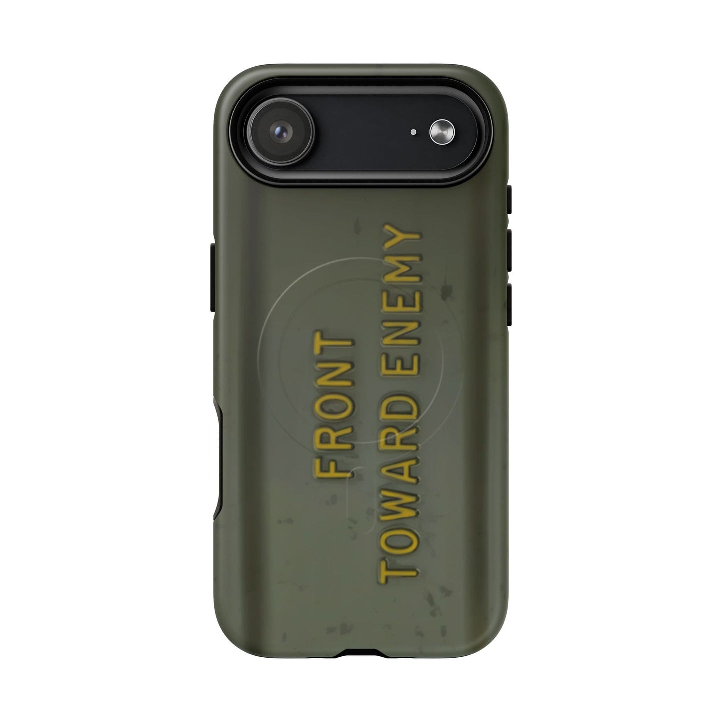 K-Factor Supply Co M18A1 Claymore Gen 3 (ODG/Yellow) Tough Magnetic iPhone Case iPhone 17 Air
