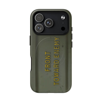 K-Factor Supply Co M18A1 Claymore Gen 3 (ODG/Yellow) Tough Magnetic iPhone Case iPhone 17 Pro