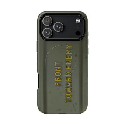 K-Factor Supply Co M18A1 Claymore Gen 3 (ODG/Yellow) Tough Magnetic iPhone Case iPhone 17 Pro Max