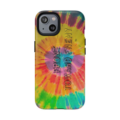K-Factor Supply Co M18A1 Gen 3 (Tie-Dye) Tough Magnetic iPhone Case iPhone 14 / Matte