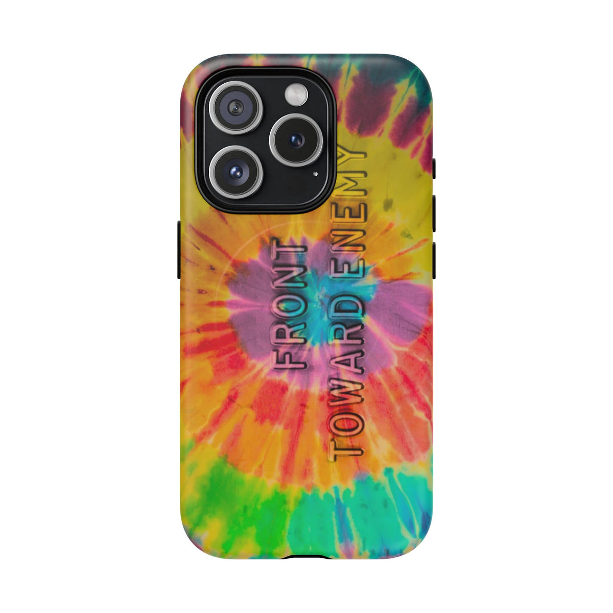 K-Factor Supply Co M18A1 Gen 3 (Tie-Dye) Tough Magnetic iPhone Case iPhone 15 Pro / Matte