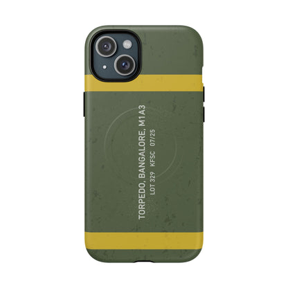 K-Factor Supply Co M1A3 Bangalore Tough Magnetic iPhone Case iPhone 15 Plus