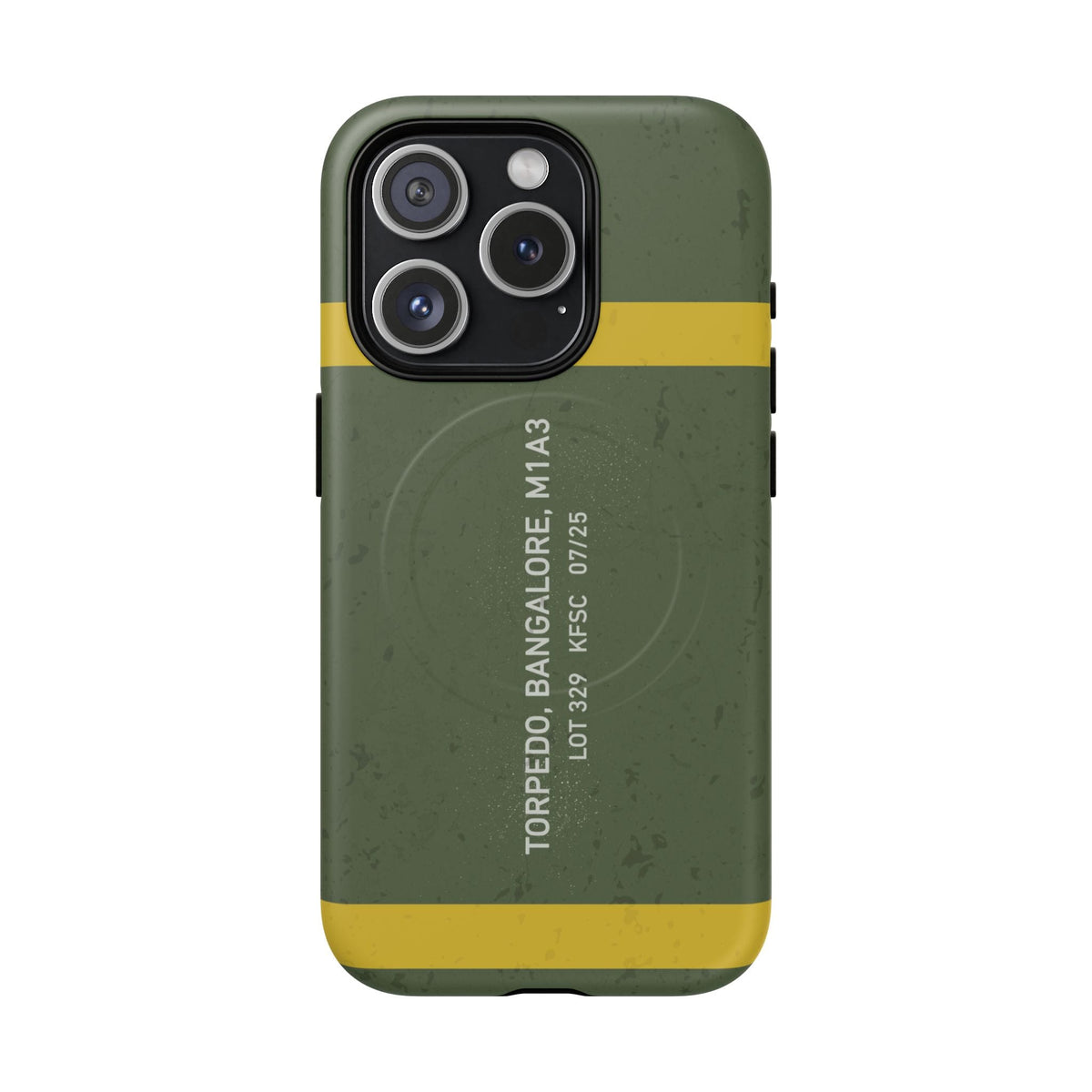 K-Factor Supply Co M1A3 Bangalore Tough Magnetic iPhone Case iPhone 15 Pro / Matte