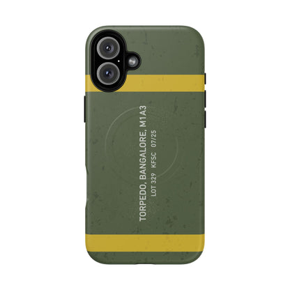 K-Factor Supply Co M1A3 Bangalore Tough Magnetic iPhone Case iPhone 16 Plus