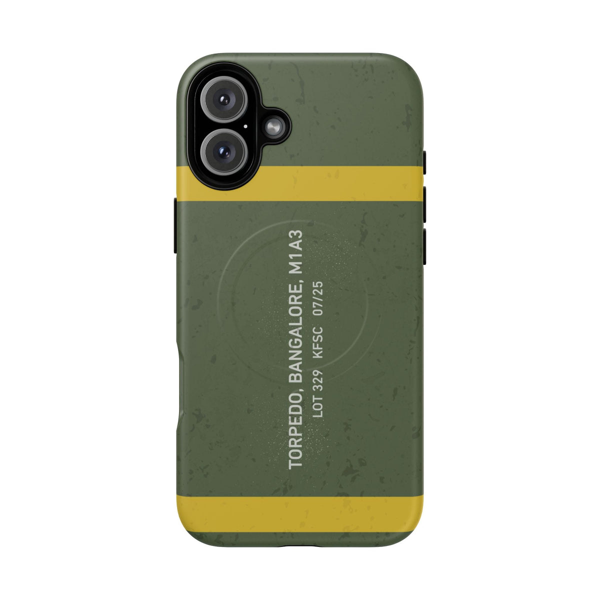 K-Factor Supply Co M1A3 Bangalore Tough Magnetic iPhone Case iPhone 16 Plus / Matte