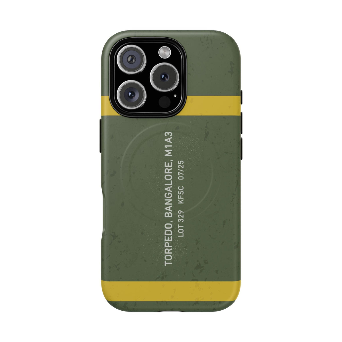 K-Factor Supply Co M1A3 Bangalore Tough Magnetic iPhone Case iPhone 16 Pro / Matte