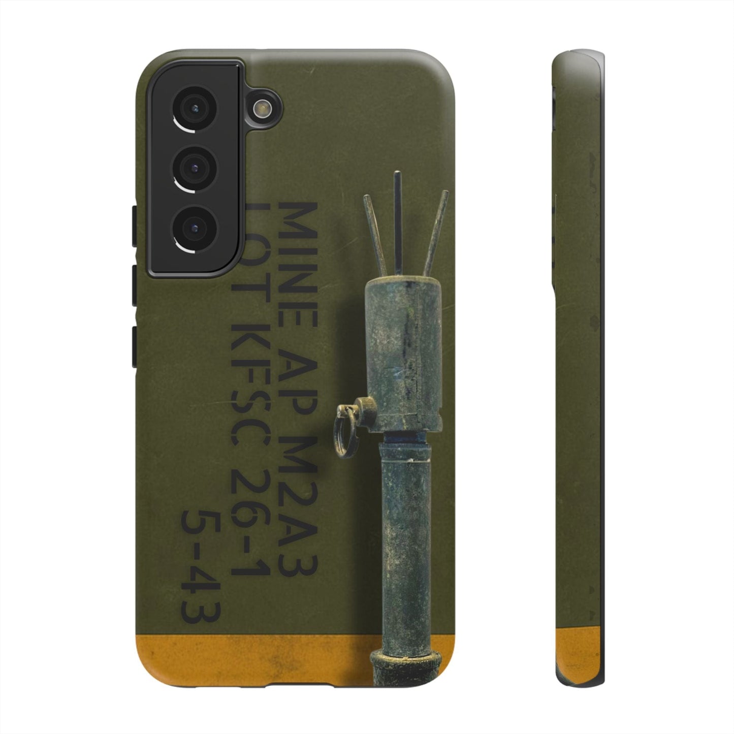 K-Factor Supply Co M2A3 APERS Tough Android Case Samsung Galaxy S22 / Matte