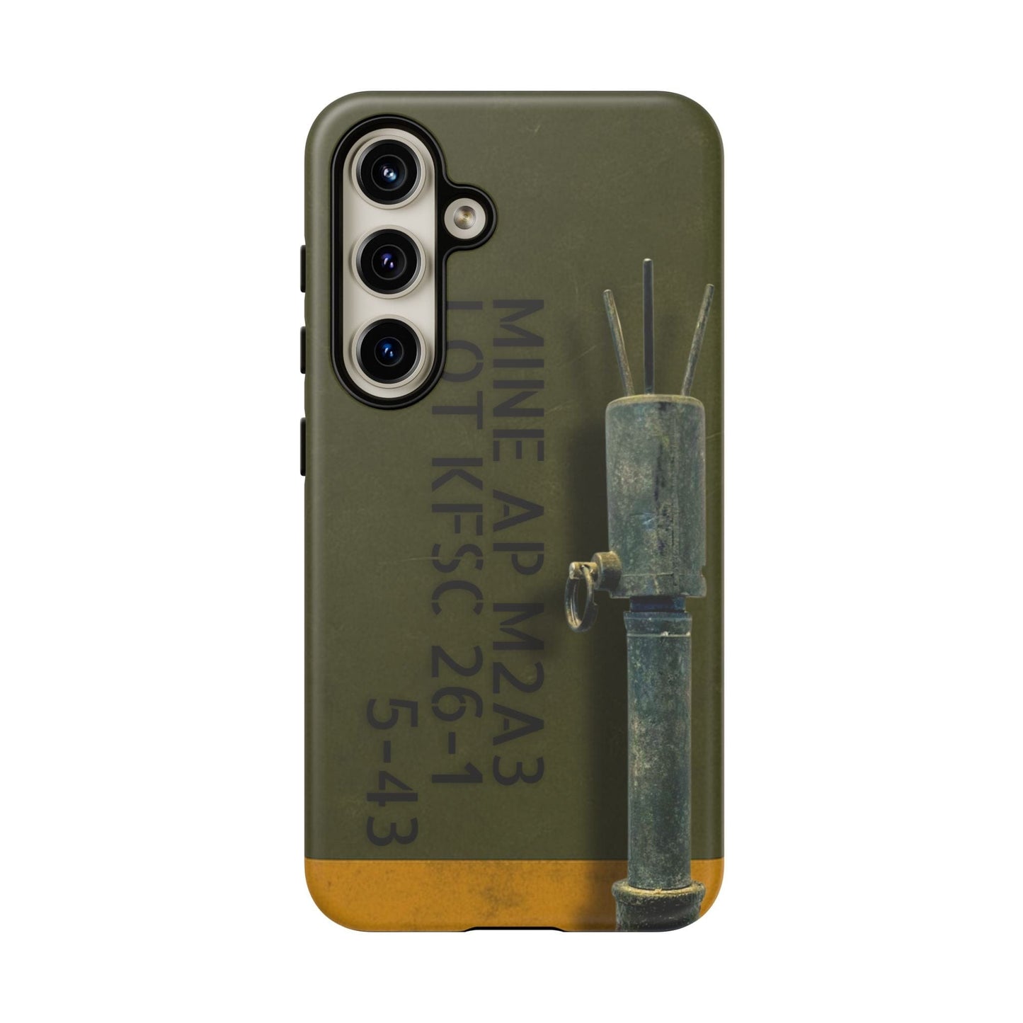 K-Factor Supply Co M2A3 APERS Tough Android Case Samsung Galaxy S24 / Matte