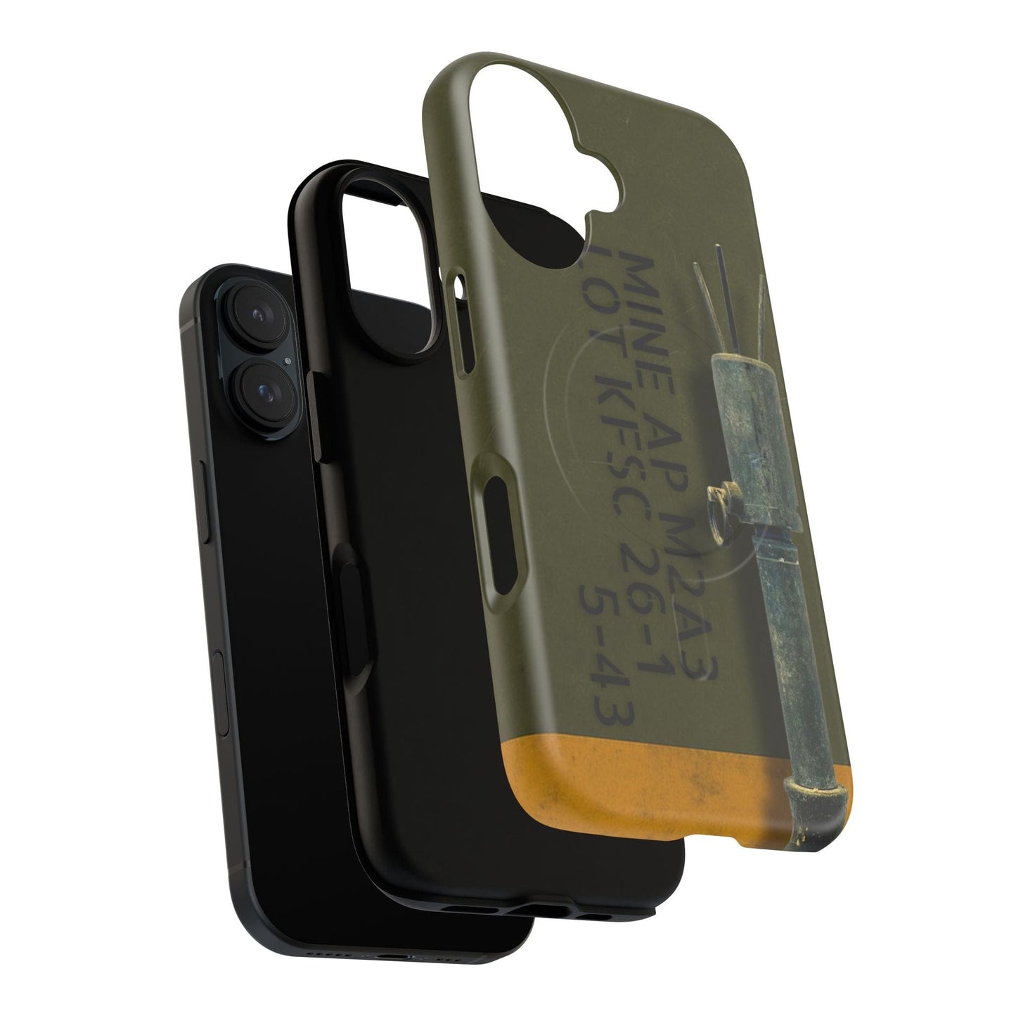 K-Factor Supply Co M2A3 APERS Tough Magnetic iPhone Case