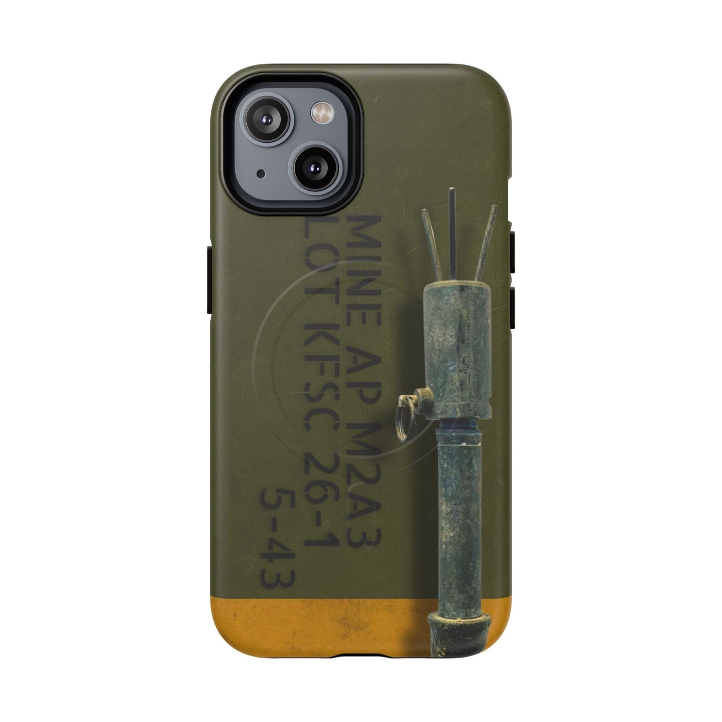 K-Factor Supply Co M2A3 APERS Tough Magnetic iPhone Case iPhone 14