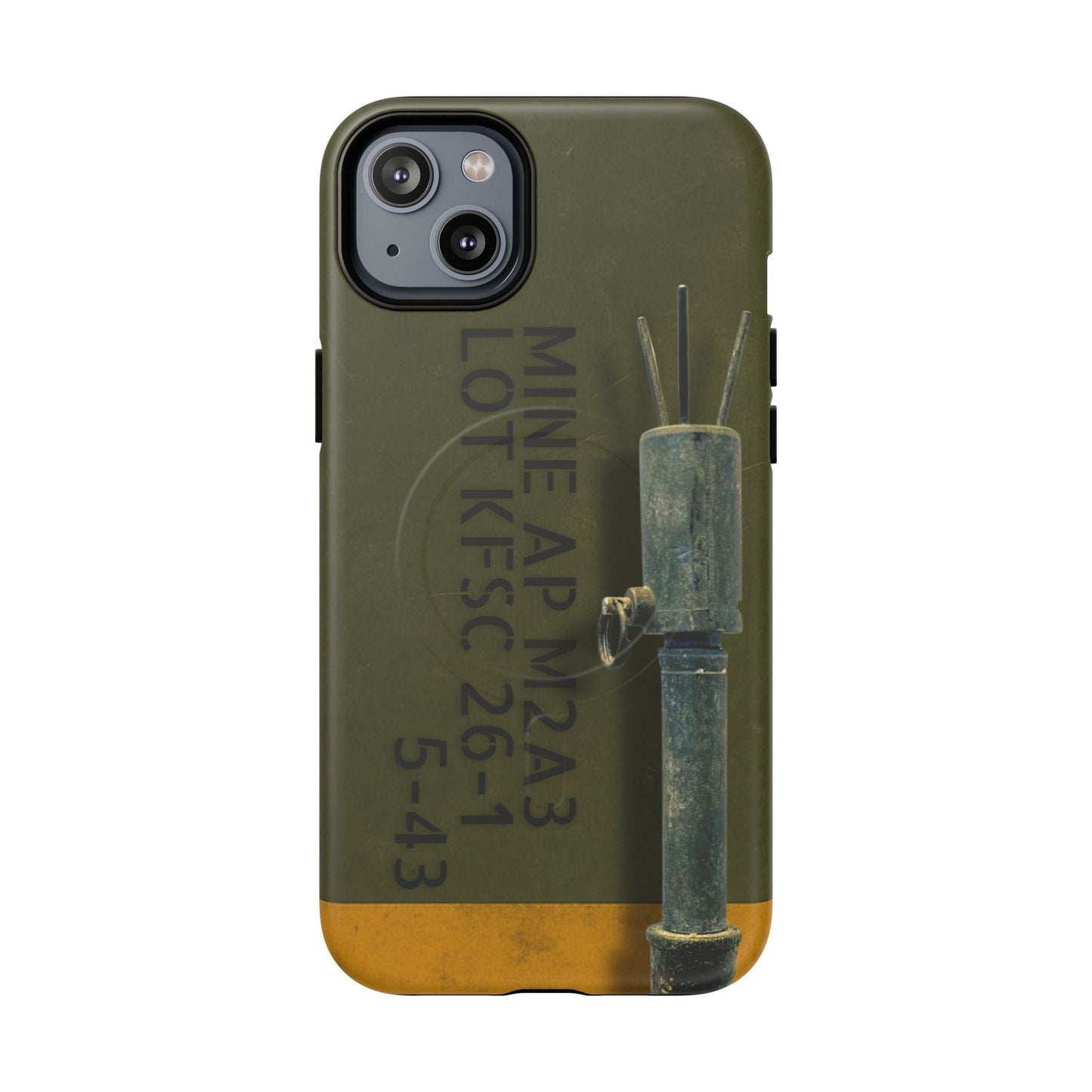 K-Factor Supply Co M2A3 APERS Tough Magnetic iPhone Case iPhone 14 Plus