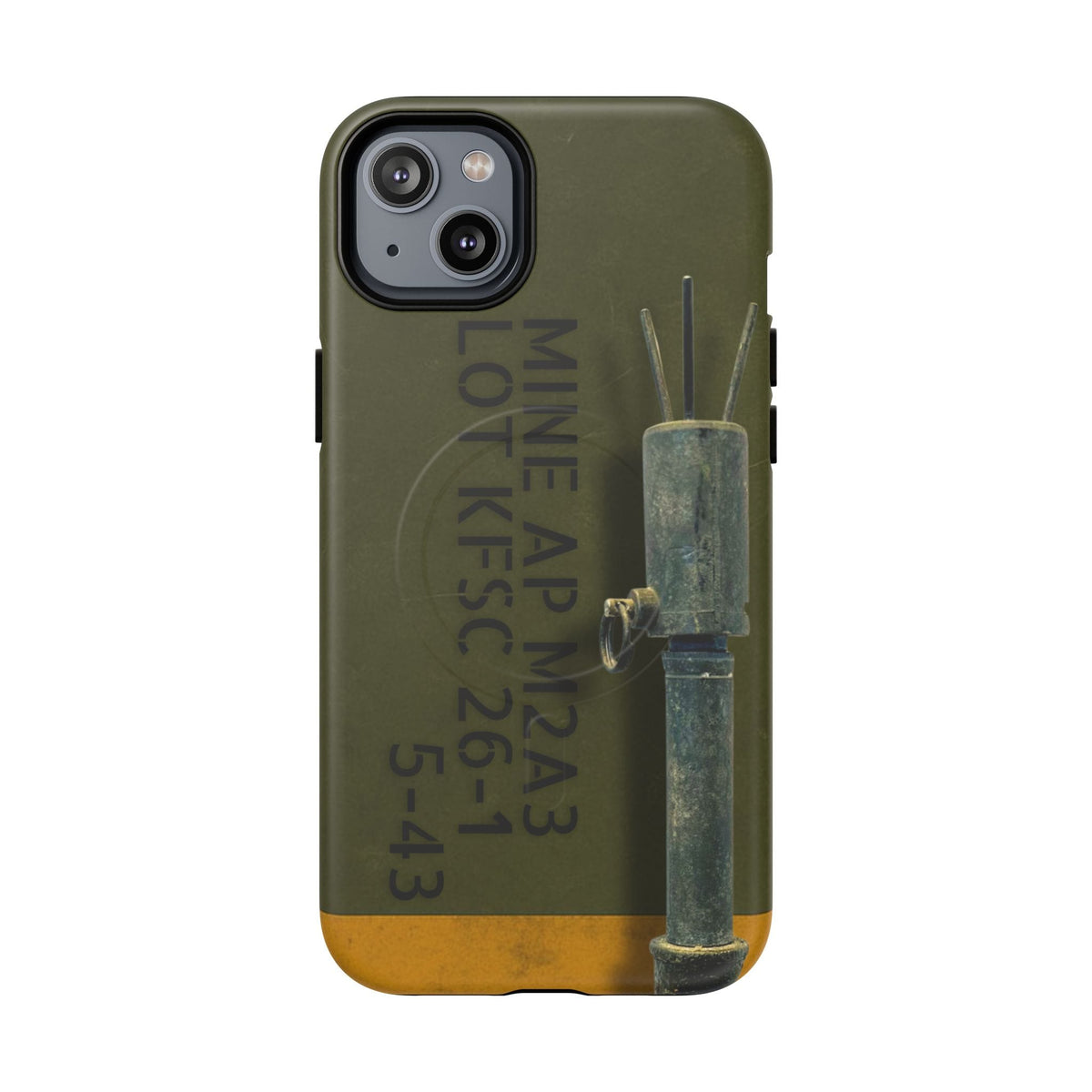 K-Factor Supply Co M2A3 APERS Tough Magnetic iPhone Case iPhone 14 Plus / Matte