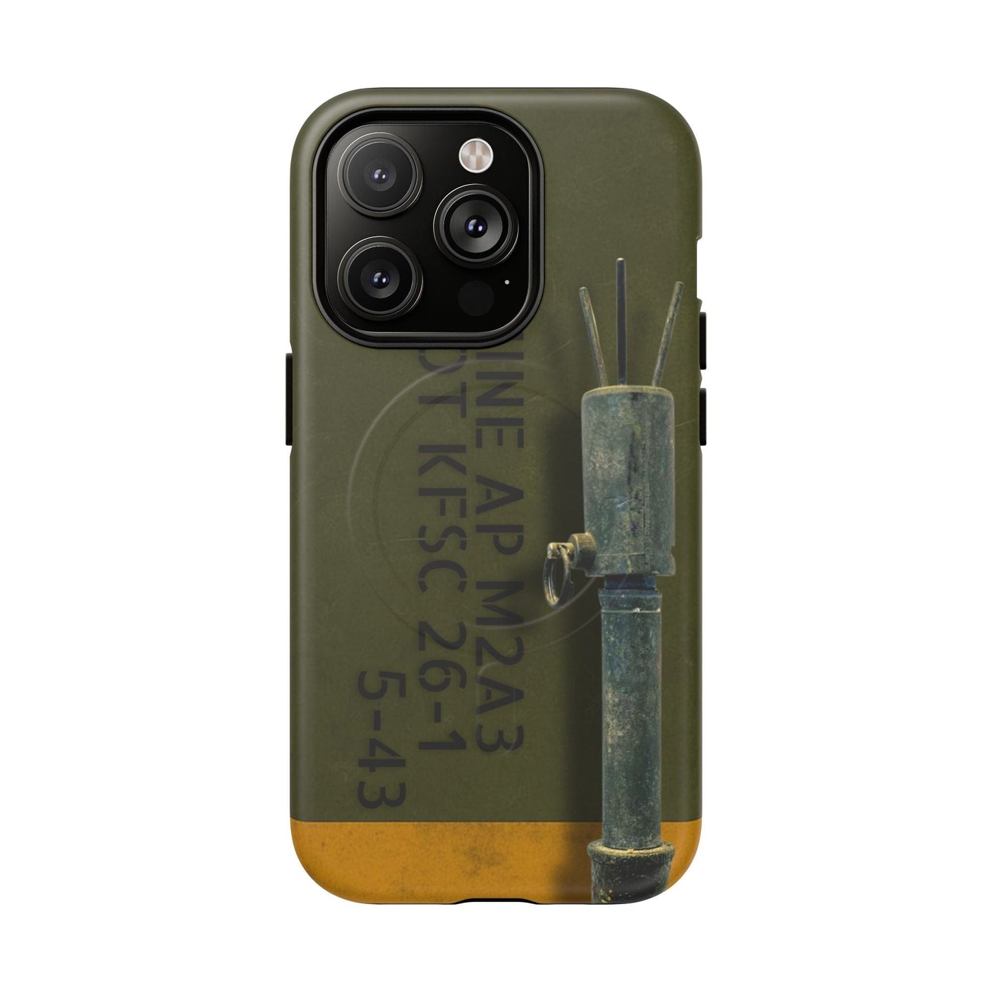 K-Factor Supply Co M2A3 APERS Tough Magnetic iPhone Case iPhone 14 Pro