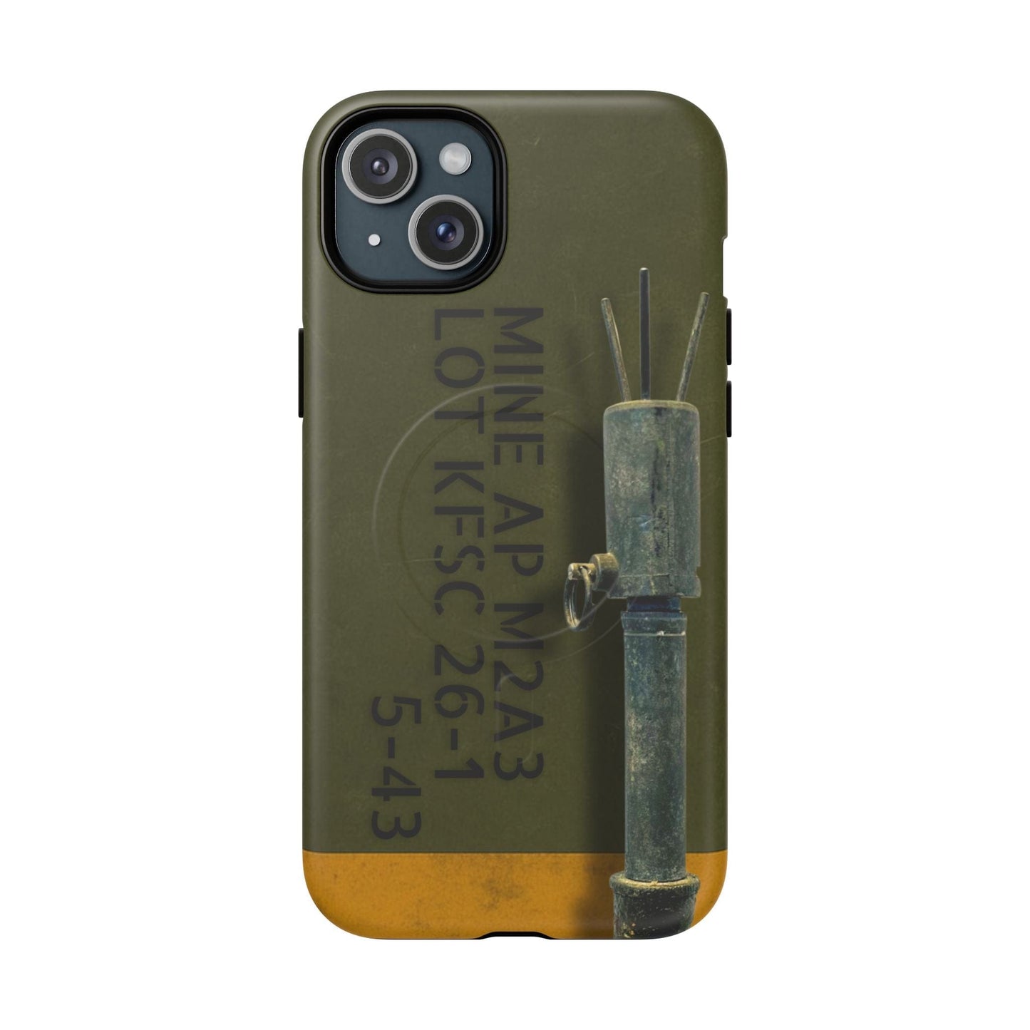 K-Factor Supply Co M2A3 APERS Tough Magnetic iPhone Case iPhone 15 Plus