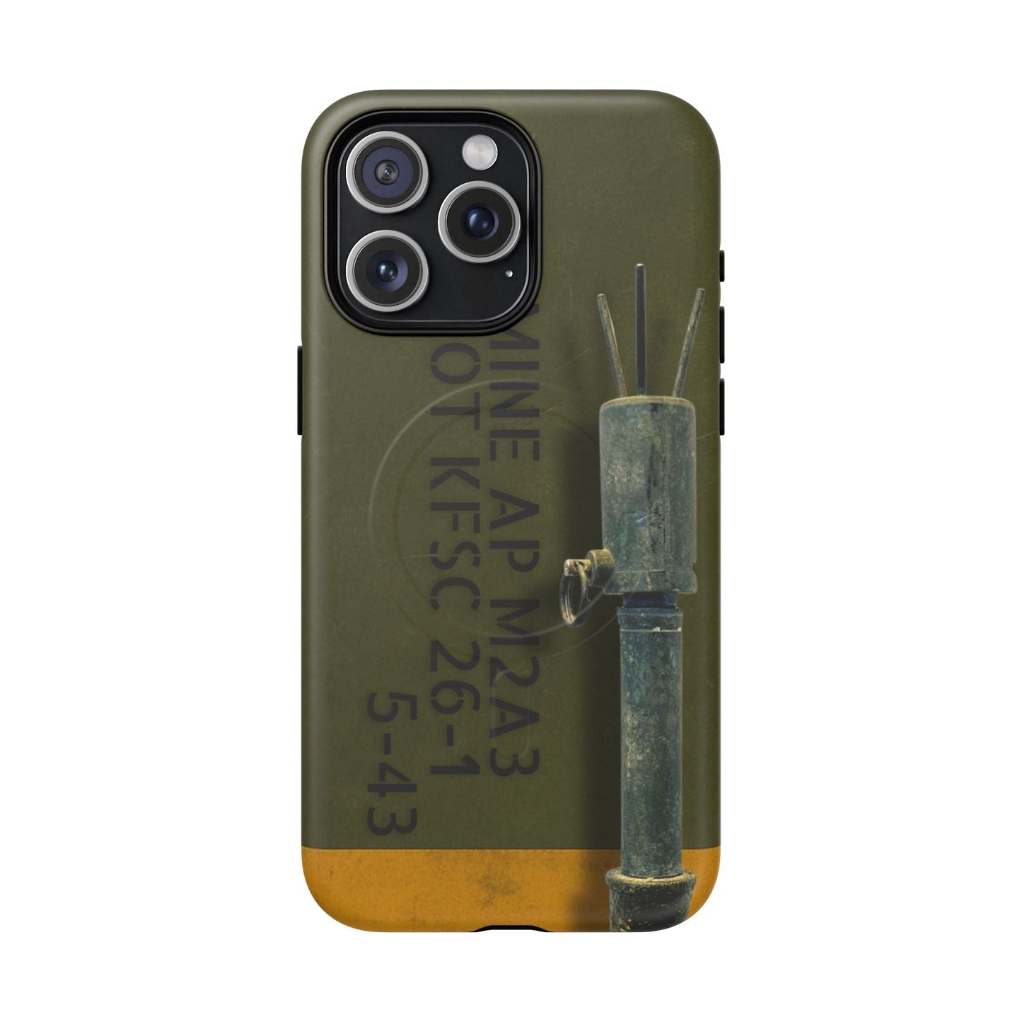 K-Factor Supply Co M2A3 APERS Tough Magnetic iPhone Case iPhone 15 Pro Max