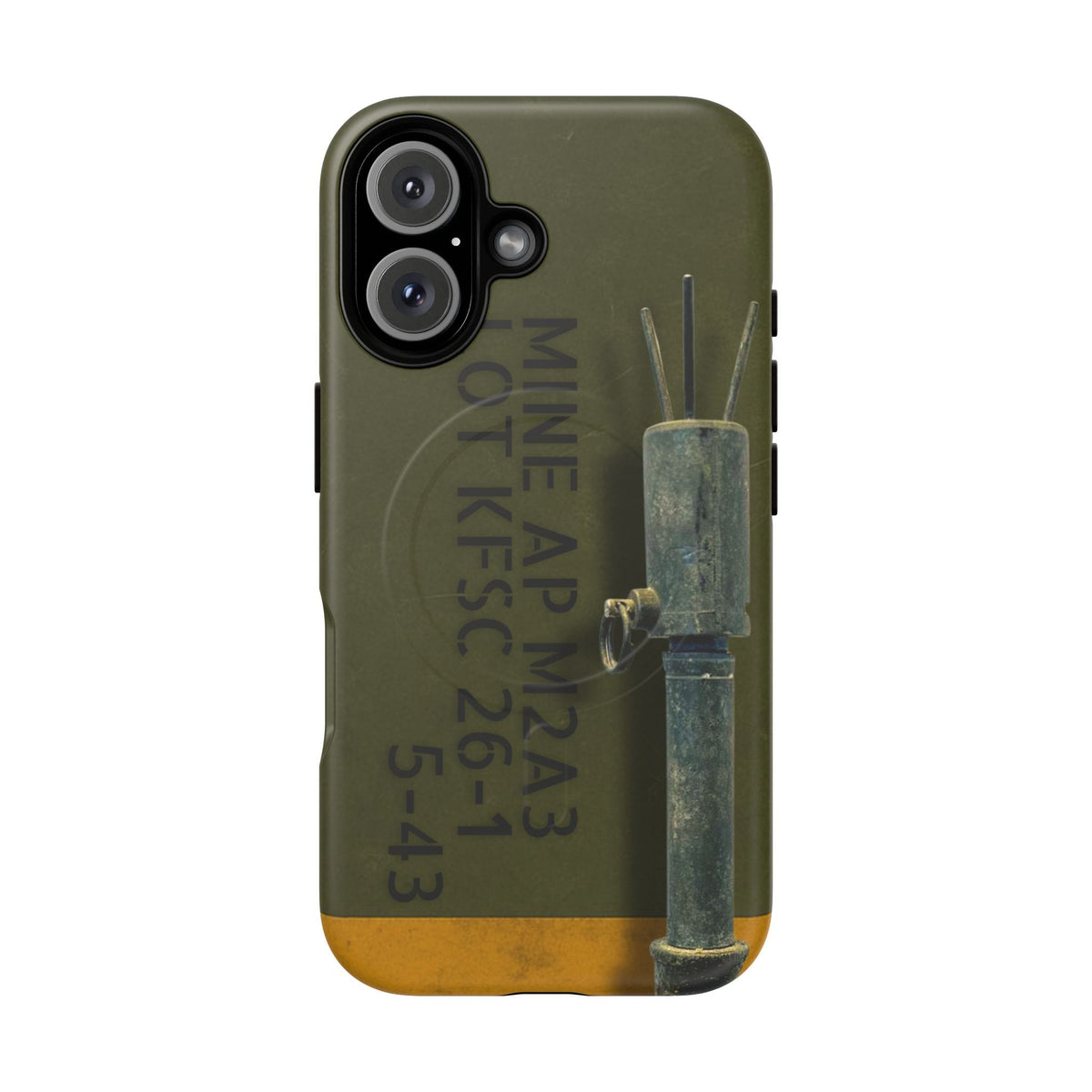 K-Factor Supply Co M2A3 APERS Tough Magnetic iPhone Case iPhone 16 / Matte
