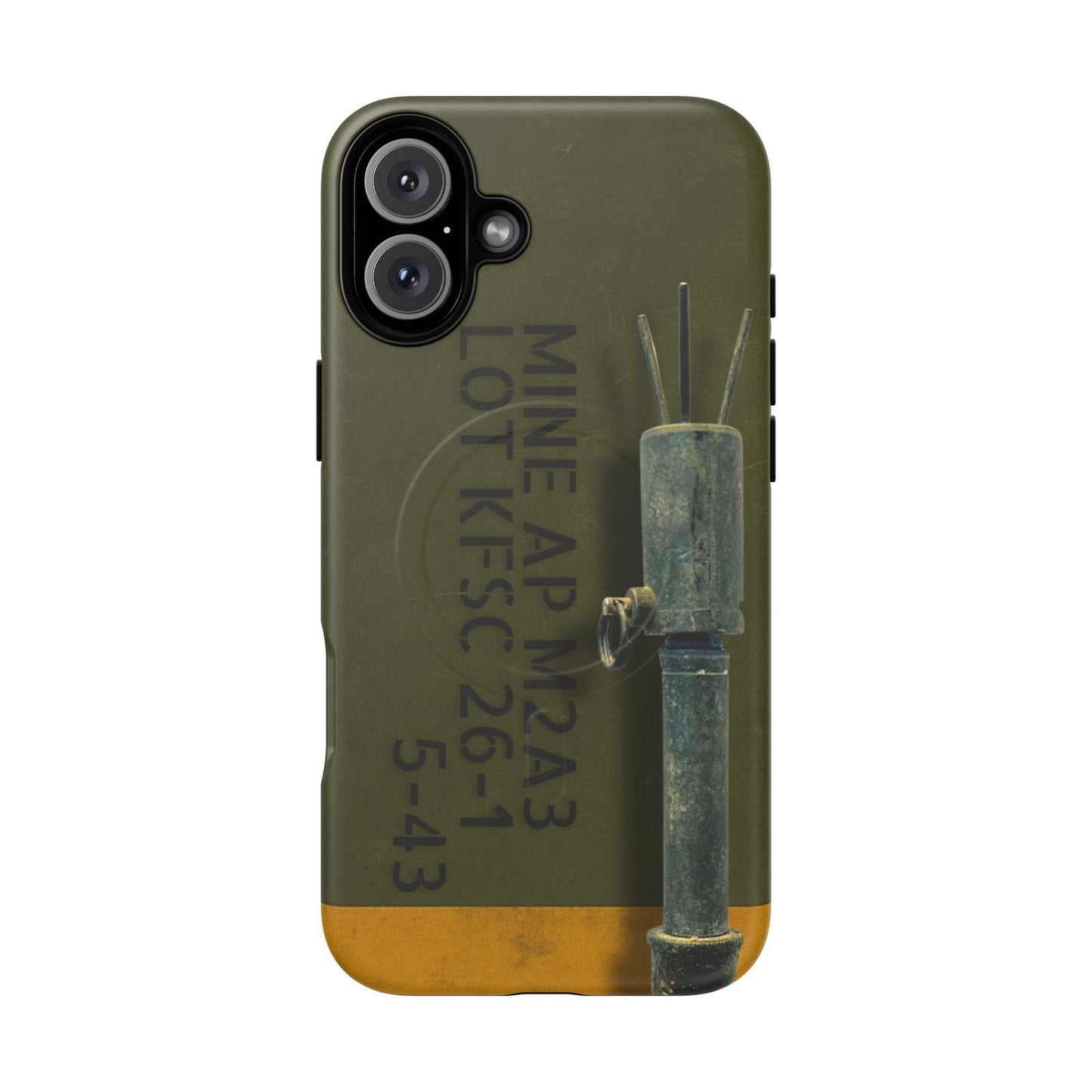 K-Factor Supply Co M2A3 APERS Tough Magnetic iPhone Case iPhone 16 Plus