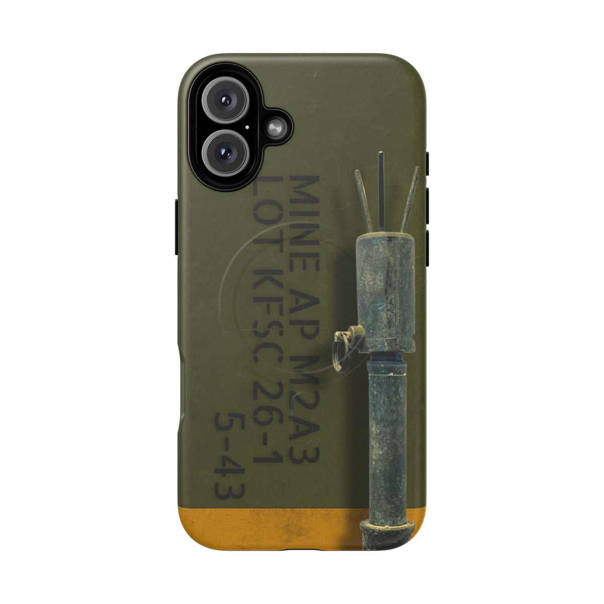 K-Factor Supply Co M2A3 APERS Tough Magnetic iPhone Case iPhone 16 Plus / Matte