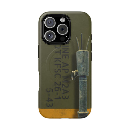 K-Factor Supply Co M2A3 APERS Tough Magnetic iPhone Case iPhone 16 Pro / Matte