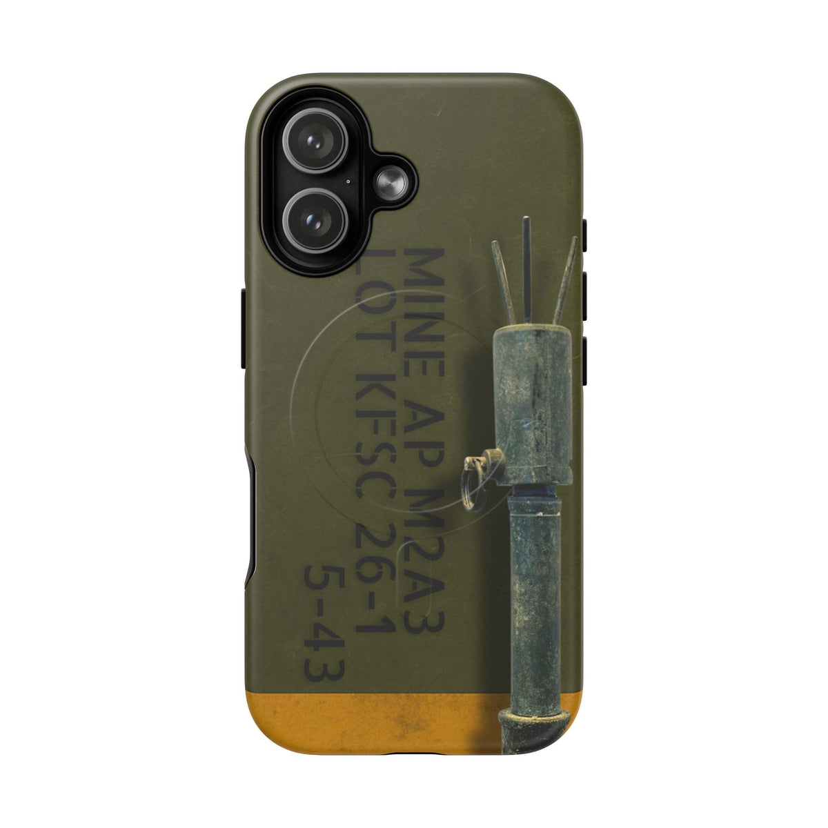 K-Factor Supply Co M2A3 APERS Tough Magnetic iPhone Case iPhone 17 / Matte