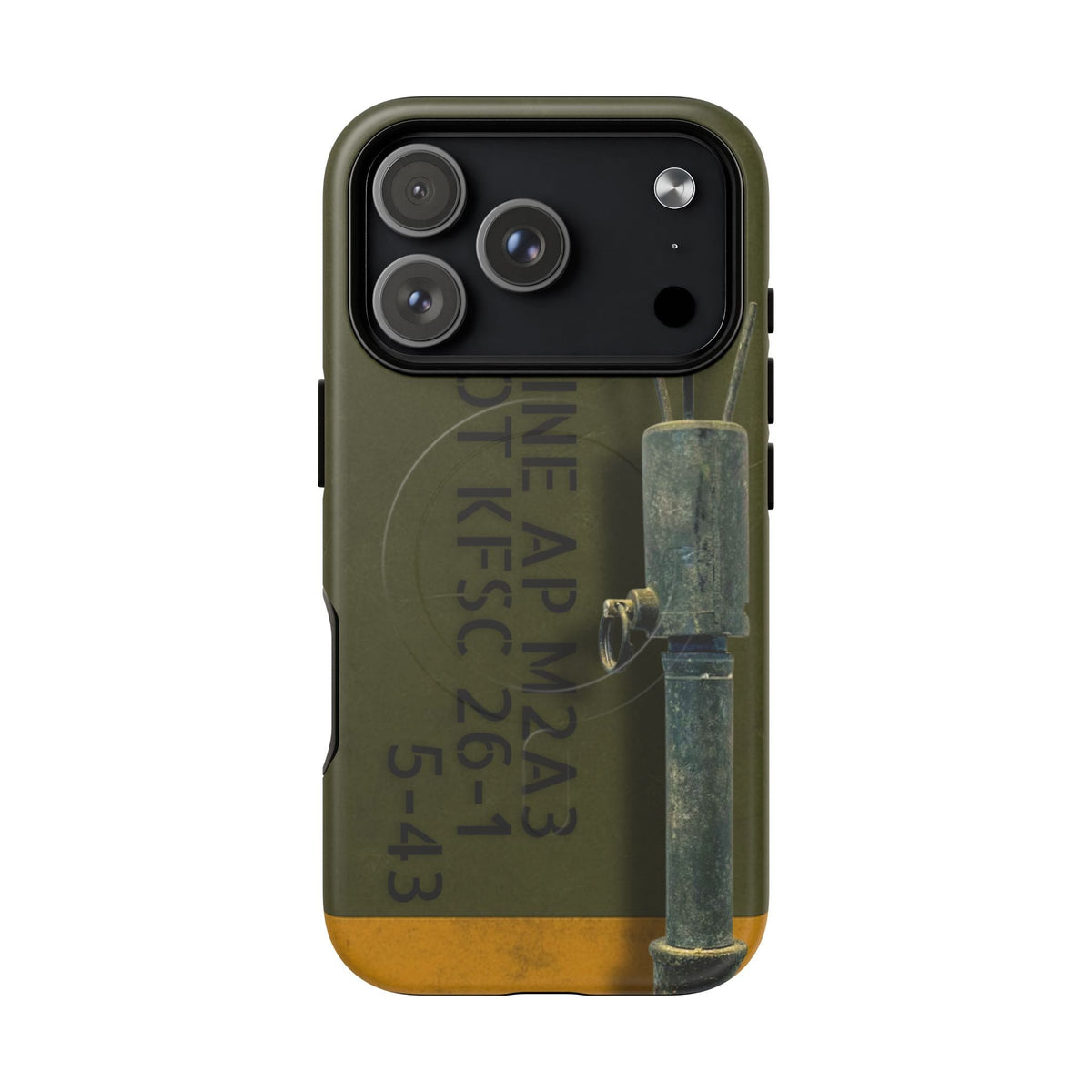K-Factor Supply Co M2A3 APERS Tough Magnetic iPhone Case iPhone 18 Pro / Matte