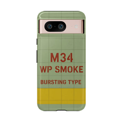 K-Factor Supply Co M34 WP Grenade Tough Android Case Google Pixel 8 / Glossy
