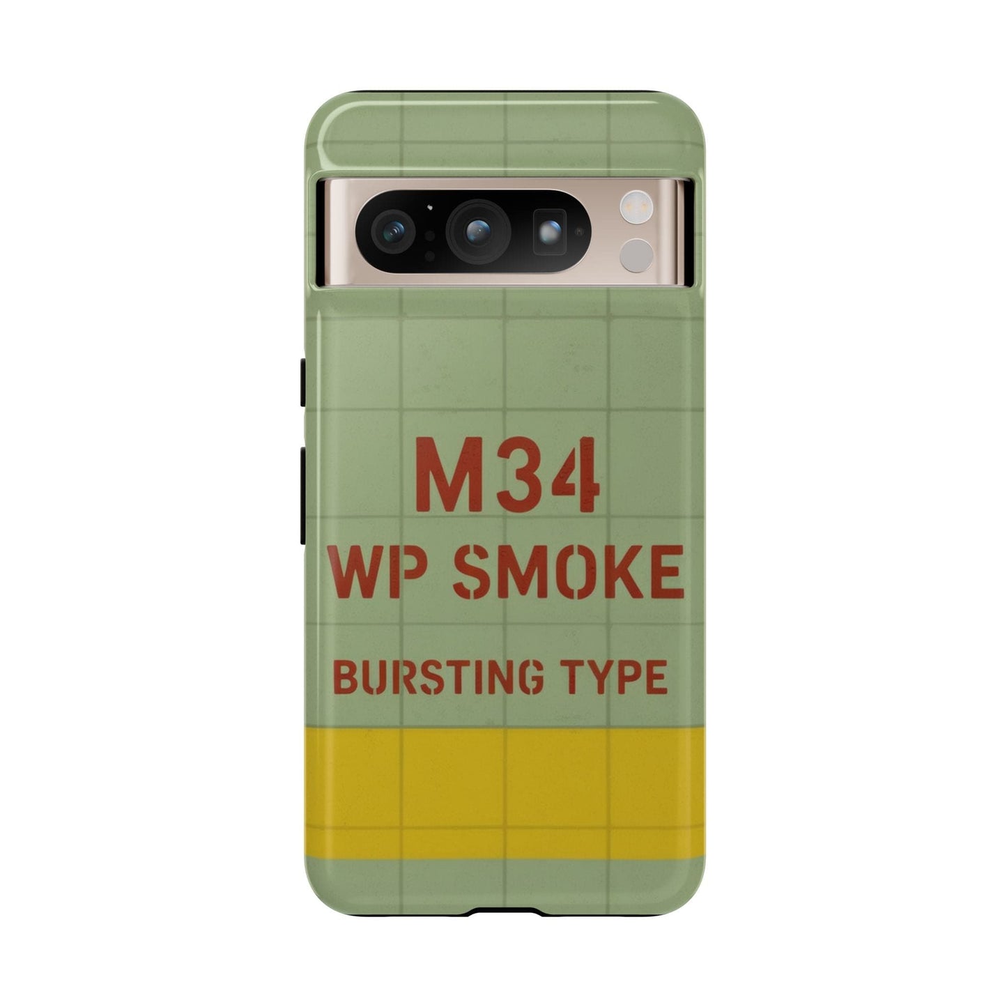 K-Factor Supply Co M34 WP Grenade Tough Android Case Google Pixel 8 Pro / Glossy
