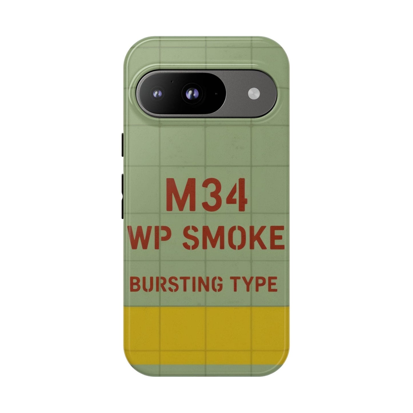 K-Factor Supply Co M34 WP Grenade Tough Android Case Google Pixel 9 / Glossy