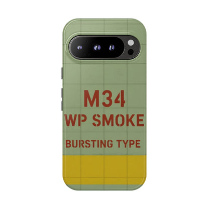 K-Factor Supply Co M34 WP Grenade Tough Android Case Google Pixel 9 Pro / Glossy