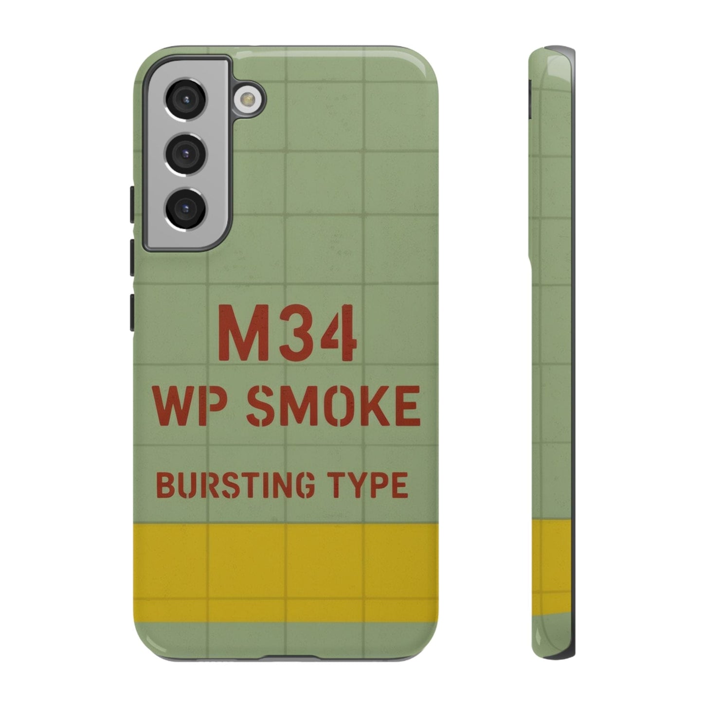K-Factor Supply Co M34 WP Grenade Tough Android Case Samsung Galaxy S22 Plus / Glossy