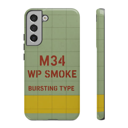 K-Factor Supply Co M34 WP Grenade Tough Android Case Samsung Galaxy S22 Plus / Glossy