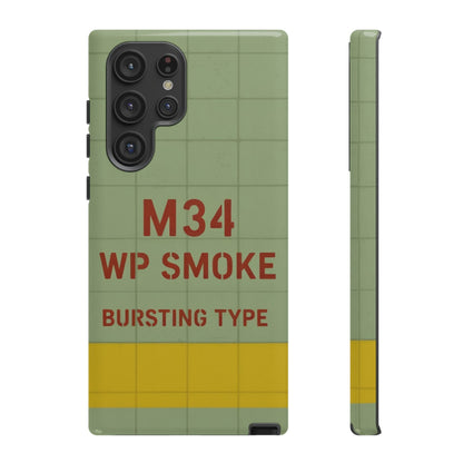 K-Factor Supply Co M34 WP Grenade Tough Android Case Samsung Galaxy S22 Ultra / Glossy