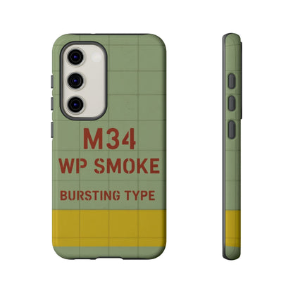 K-Factor Supply Co M34 WP Grenade Tough Android Case Samsung Galaxy S23 / Glossy