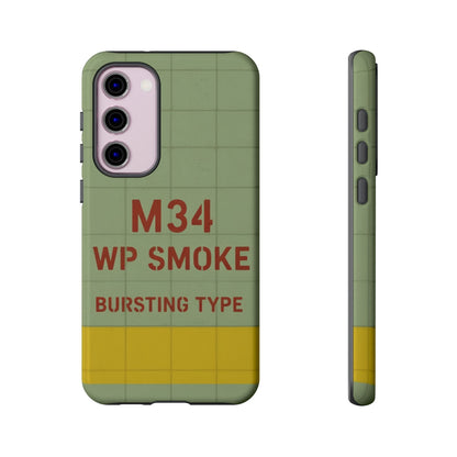 K-Factor Supply Co M34 WP Grenade Tough Android Case Samsung Galaxy S23 Plus / Glossy