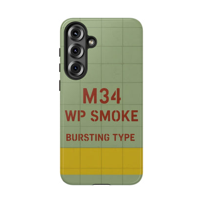 K-Factor Supply Co M34 WP Grenade Tough Android Case Samsung Galaxy S25 Plus / Glossy