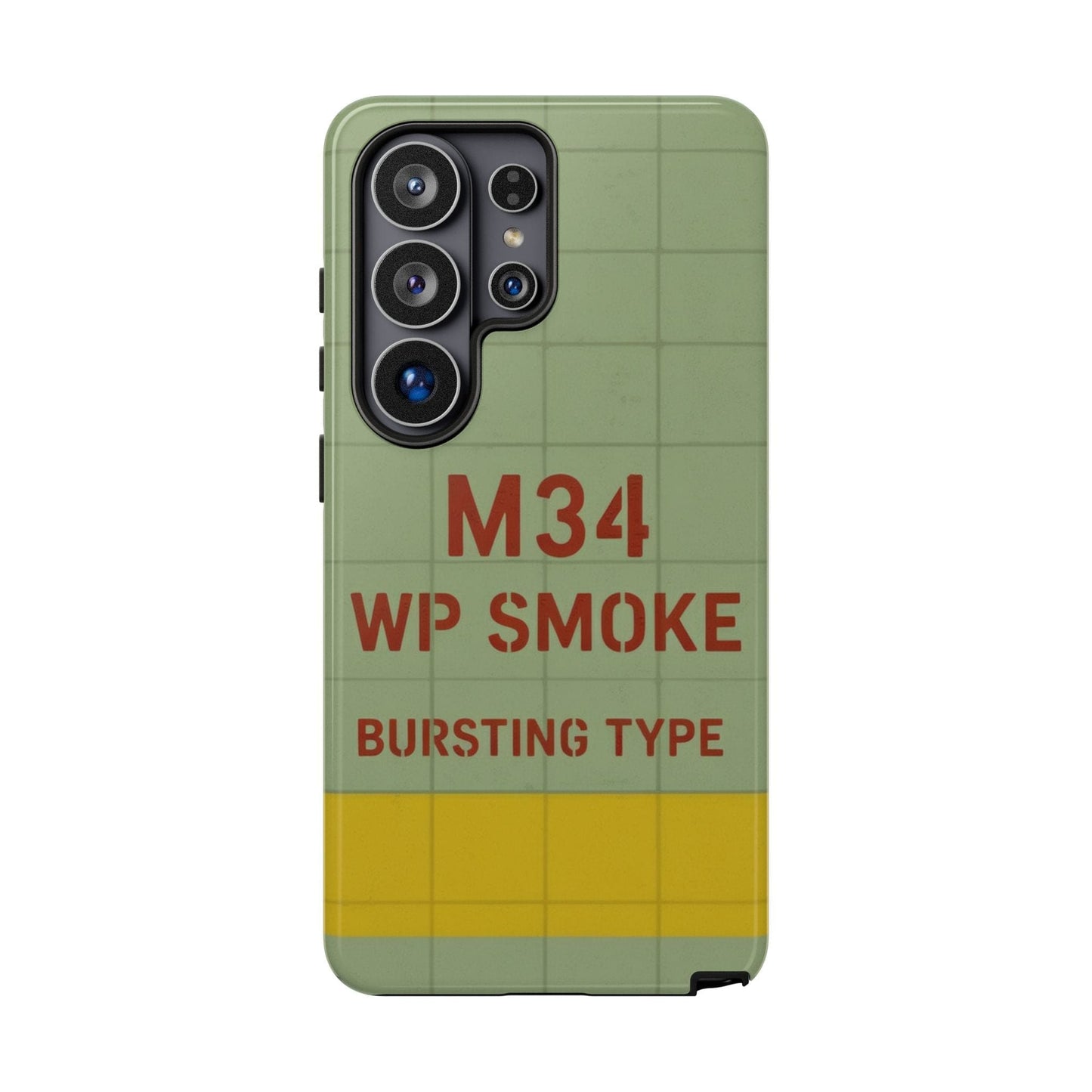 K-Factor Supply Co M34 WP Grenade Tough Android Case Samsung Galaxy S26 Ultra / Glossy