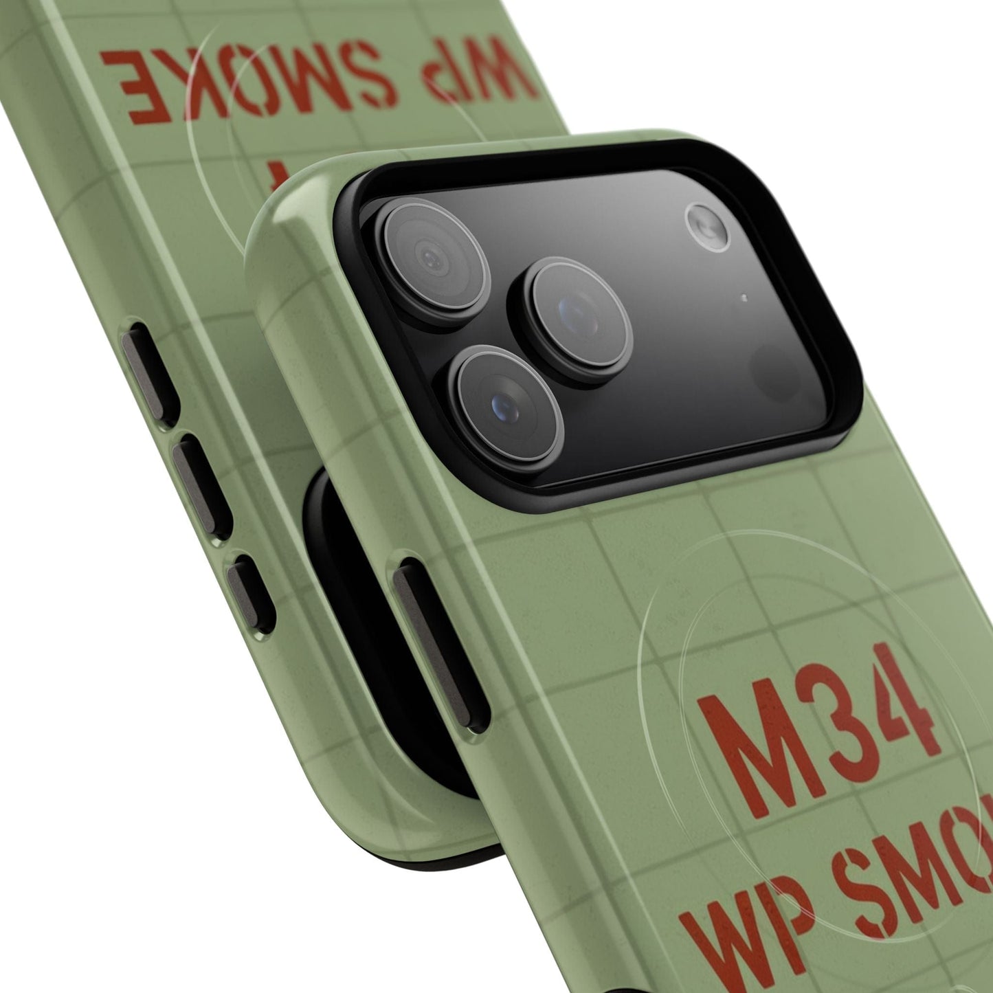 K-Factor Supply Co M34 WP Grenade Tough Magnetic iPhone Case