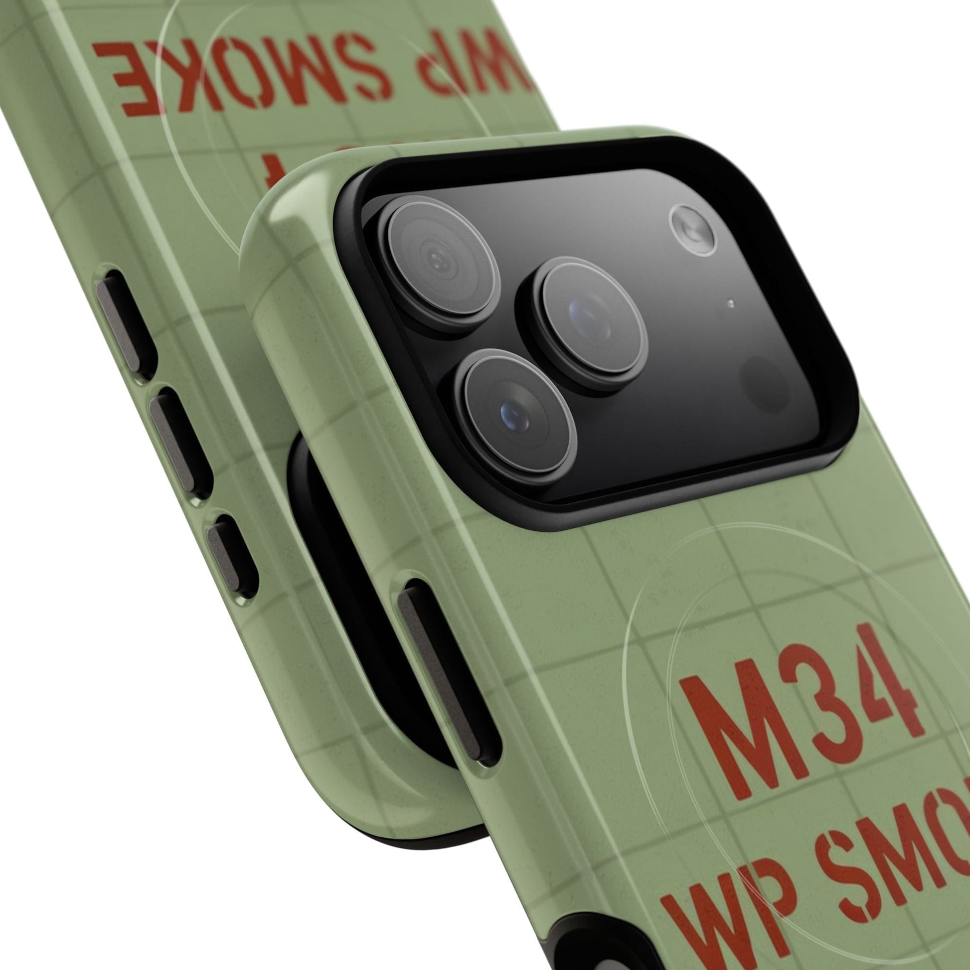 K-Factor Supply Co M34 WP Grenade Tough Magnetic iPhone Case