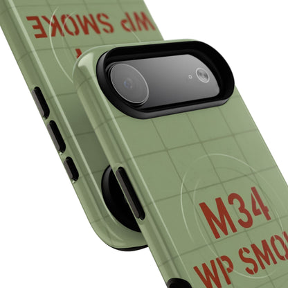 K-Factor Supply Co M34 WP Grenade Tough Magnetic iPhone Case