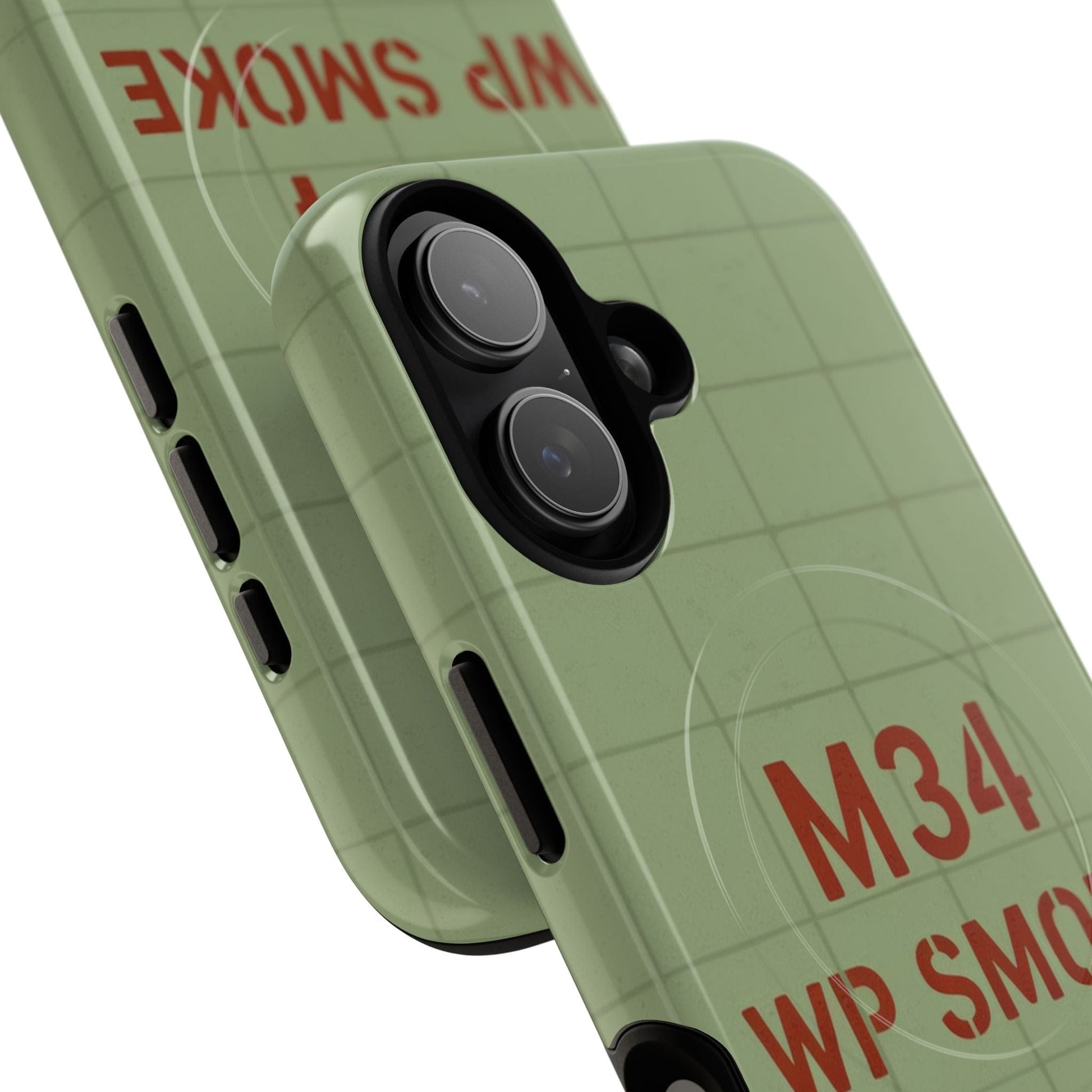 K-Factor Supply Co M34 WP Grenade Tough Magnetic iPhone Case