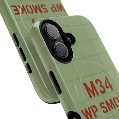 K-Factor Supply Co M34 WP Grenade Tough Magnetic iPhone Case