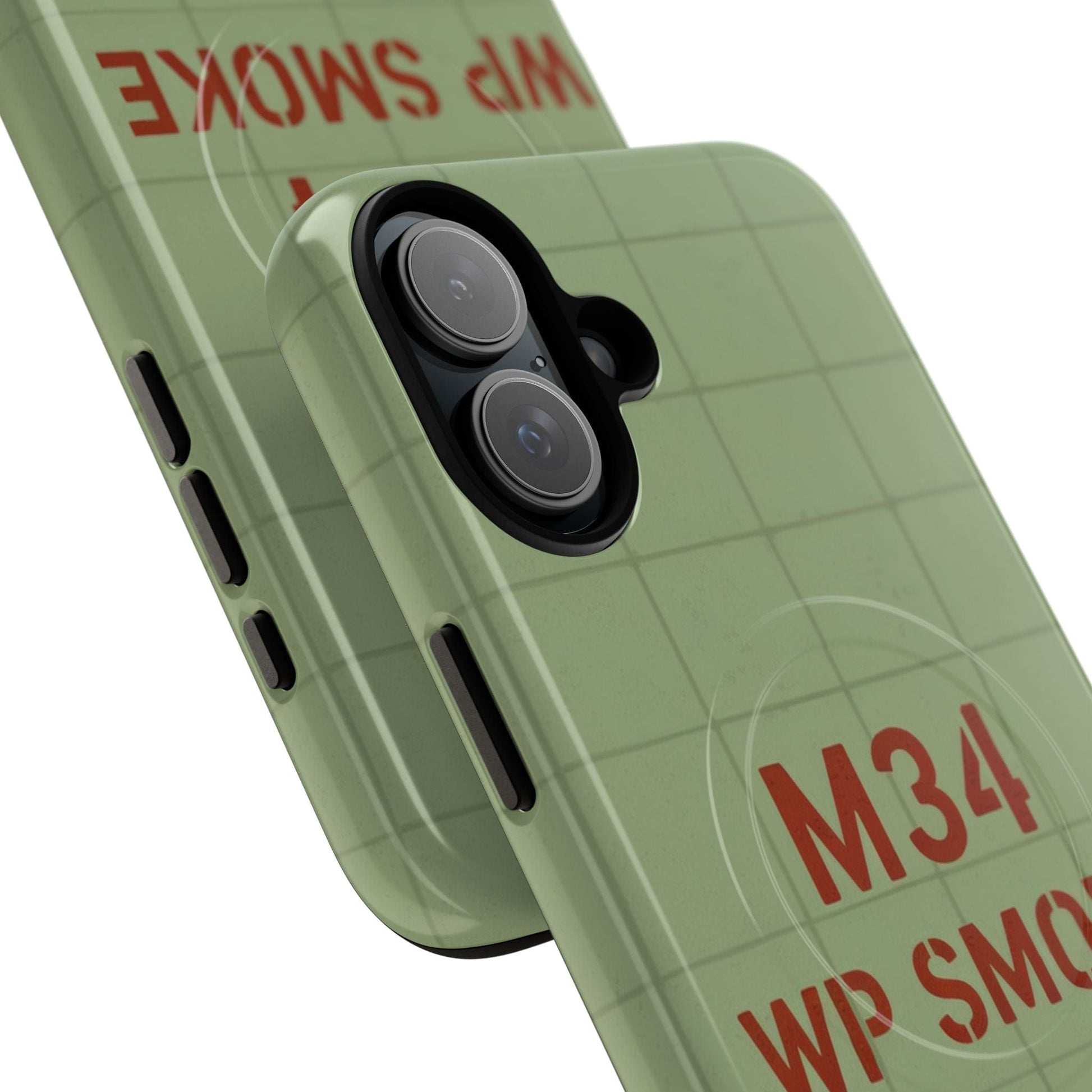 K-Factor Supply Co M34 WP Grenade Tough Magnetic iPhone Case