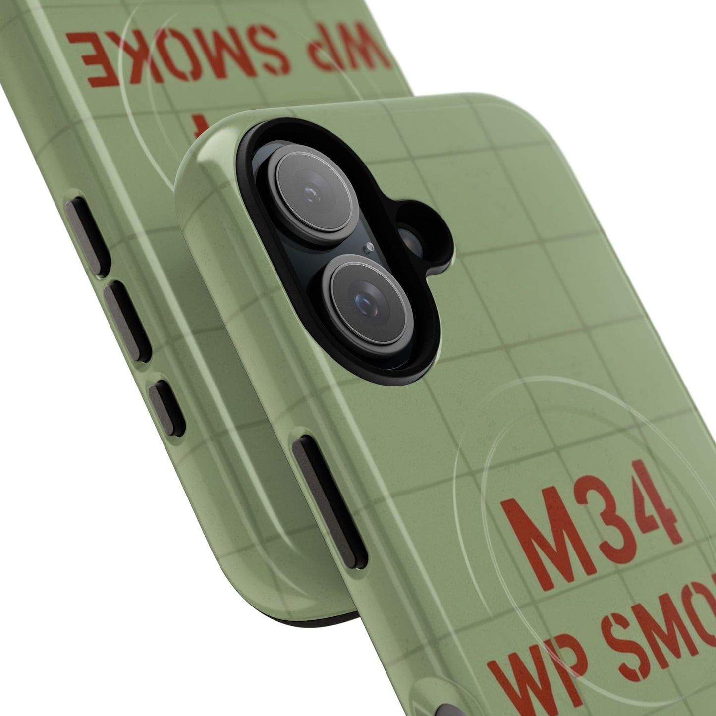 K-Factor Supply Co M34 WP Grenade Tough Magnetic iPhone Case
